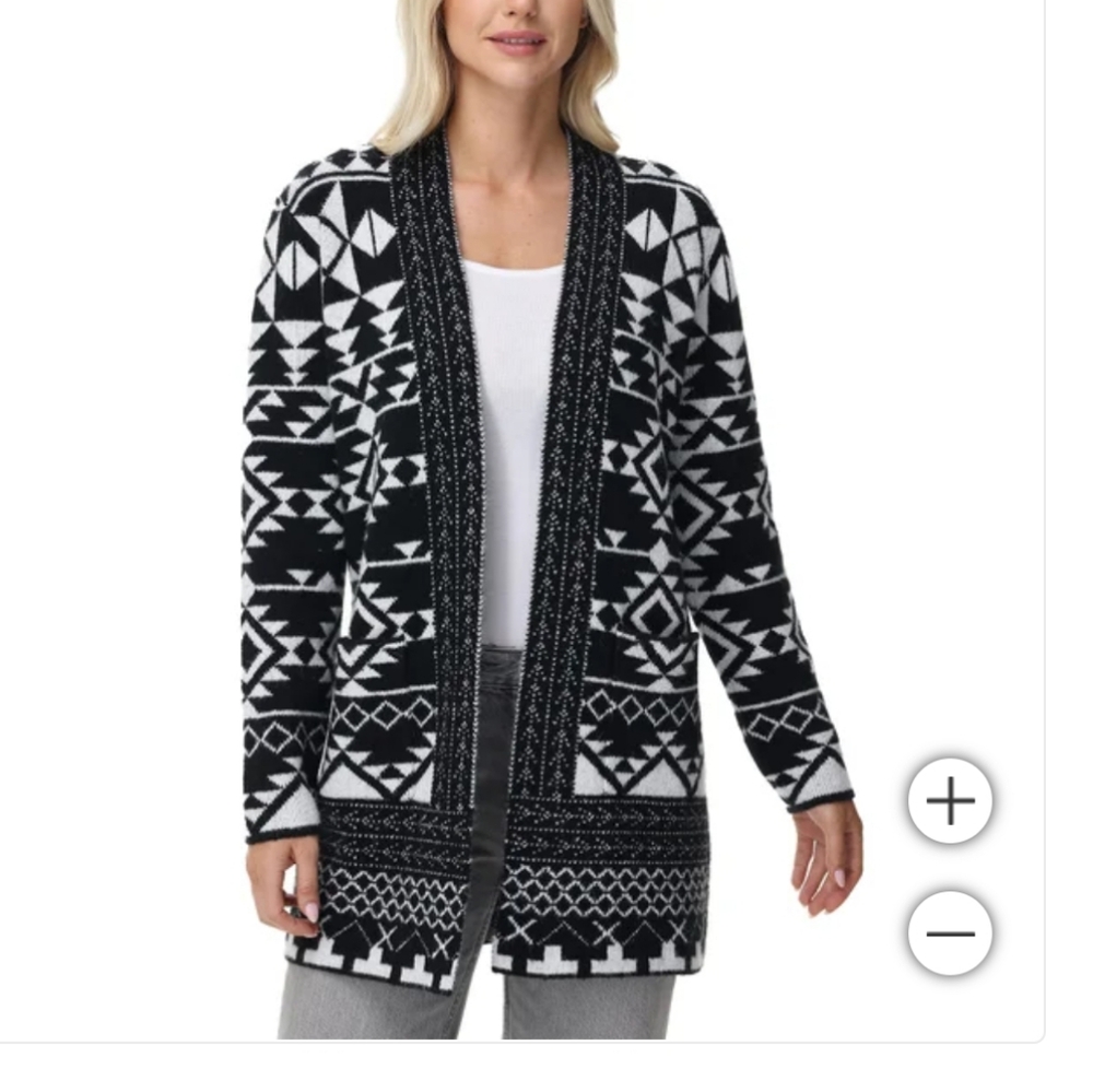 Frye Women's Patterned Cardigan, nwt